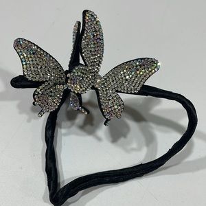 Butterfly wire hair accessory